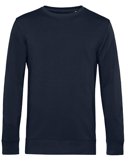 B&C Organic Crewneck heren Sweatshirt