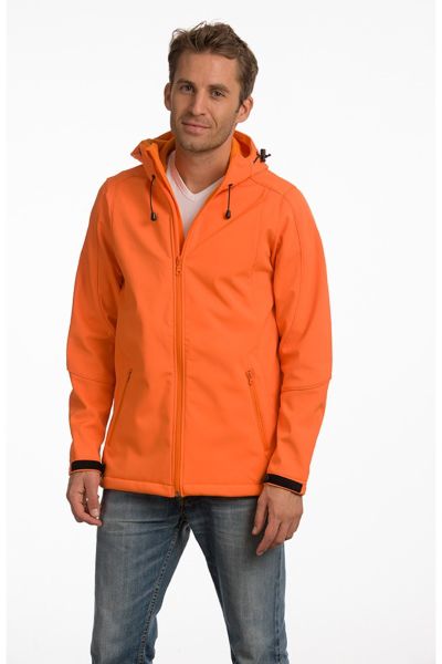 Lemon & Soda Hooded heren Softshell jacket