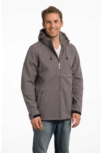 Lemon & Soda Hooded heren Softshell jacket