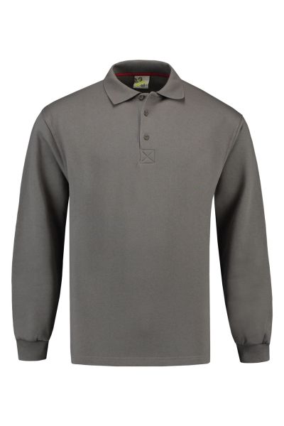 Lemon & Soda Polosweater Open Hem heren Polo Sweatshirt