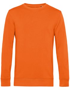 B&C Organic Crewneck heren Sweatshirt