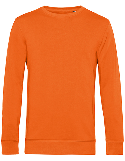 B&C Organic Crewneck heren Sweatshirt
