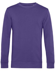 B&C Organic Crewneck heren Sweatshirt