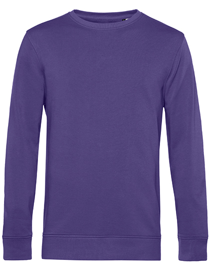 B&C Organic Crewneck heren Sweatshirt