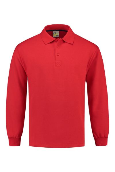 Lemon & Soda Polosweater Open Hem heren Polo Sweatshirt