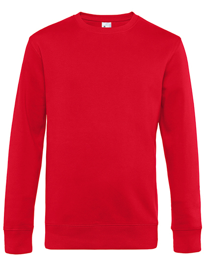 B&C KING Crewneck heren Sweatshirt