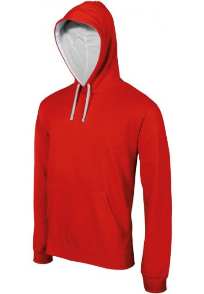 Kariban Sweater gecontrasteerde capuchon heren hoodie