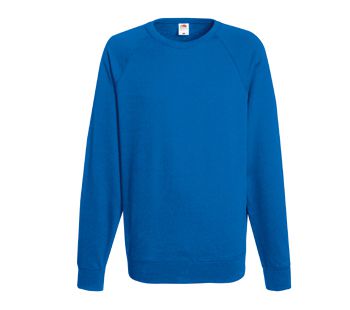 Fruit of the Loom Lightweight Raglan Sweat heren Sweatshirt