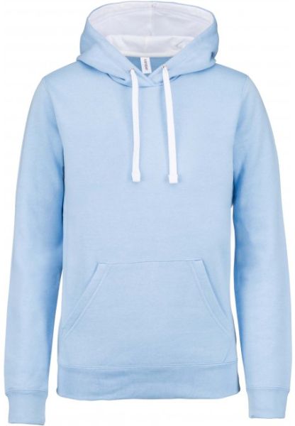 Kariban Sweater gecontrasteerde capuchon heren hoodie