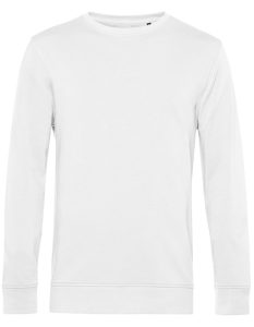 B&C Organic Crewneck heren Sweatshirt