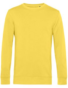 B&C Organic Crewneck heren Sweatshirt