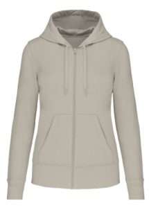 Kariban Ecologische sweater met Rits dames Vest