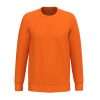 Kariban heren Sweater ronde hals – Oranje