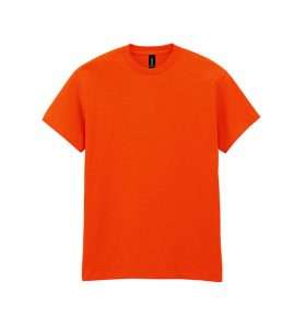 Gildan Heavy Cotton heren T-shirt ronde hals – Oranje