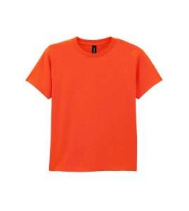 Gildan Heavy Cotton Youth kinder T-shirt – Oranje