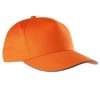 K-UP 5 Panel unisex Cap – Oranje
