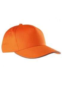 K-UP 5 Panel unisex Cap – Oranje