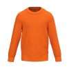 Kariban kids Sweater met Ronde hals – Oranje